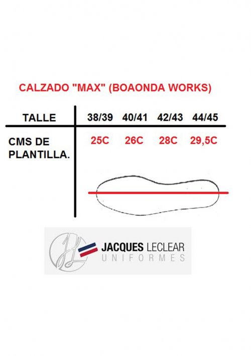 Zueco modelo Max