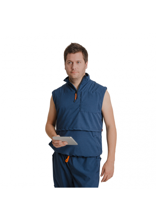 Chaqueta cobre desmontable unisex